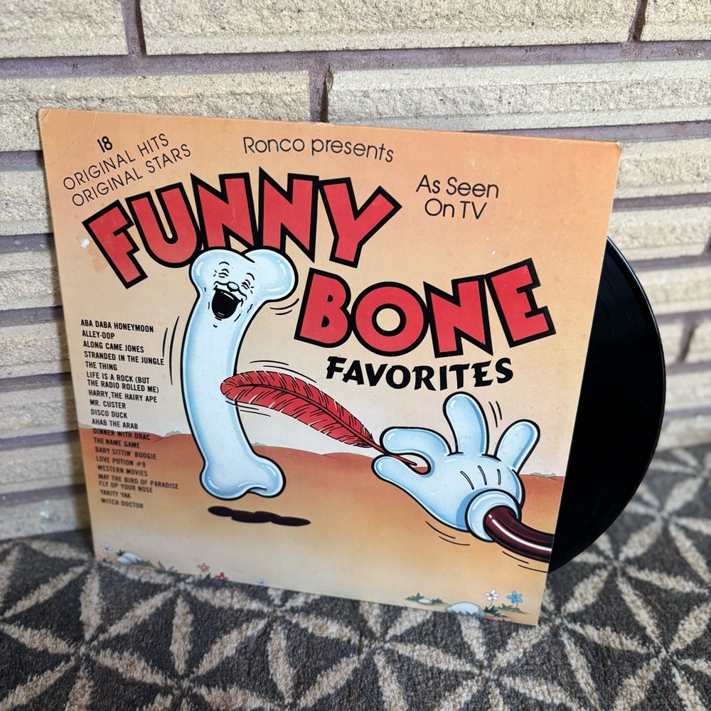 70's Ronco Presents "Funny Bone Favorites" Album - 70's Compilation Record